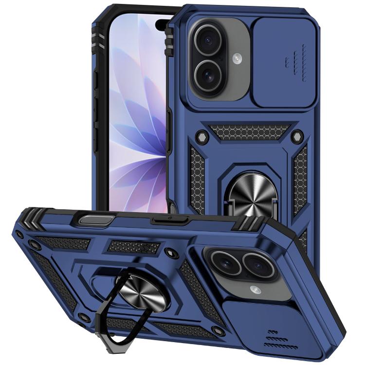 XDcase 슬라이딩 캠쉴드 링 홀더 자석 휴대폰 케이스, iPhone 17 Pro Max용, iPhone 17 Pro용, iPhone 17용, iPhone Air용