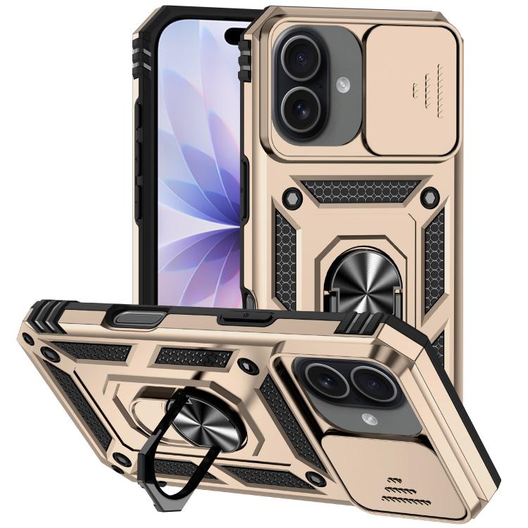 XDcase 슬라이딩 캠쉴드 링 홀더 자석 휴대폰 케이스, iPhone 17 Pro Max용, iPhone 17 Pro용, iPhone 17용, iPhone Air용