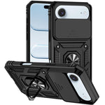 XDcase 슬라이딩 캠쉴드 링 홀더 자석 휴대폰 케이스, iPhone 17 Pro Max용, iPhone 17 Pro용, iPhone 17용, iPhone Air용