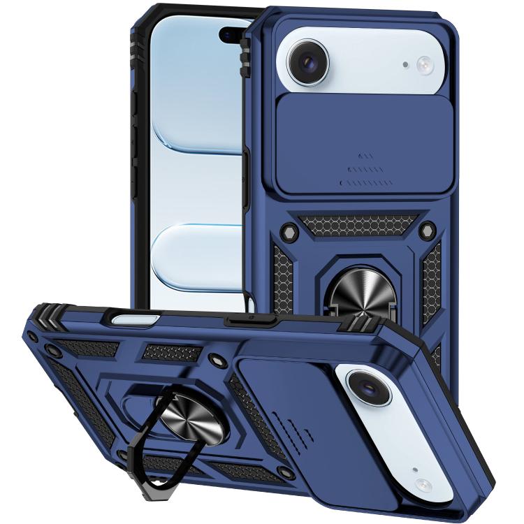XDcase 슬라이딩 캠쉴드 링 홀더 자석 휴대폰 케이스, iPhone 17 Pro Max용, iPhone 17 Pro용, iPhone 17용, iPhone Air용