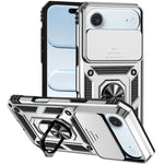 XDcase 슬라이딩 캠쉴드 링 홀더 자석 휴대폰 케이스, iPhone 17 Pro Max용, iPhone 17 Pro용, iPhone 17용, iPhone Air용