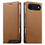 디에르펑 스플라이싱 강력 자석 RFID 비건 가죽 휴대폰 케이스, iPhone 17e / 16e용, iPhone 17 Pro Max용, iPhone 17 Pro용, iPhone 17용, iPhone Air용, iPhone 16 Pro Max용, iPhone 16 Pro용, iPhone 16 Plus용