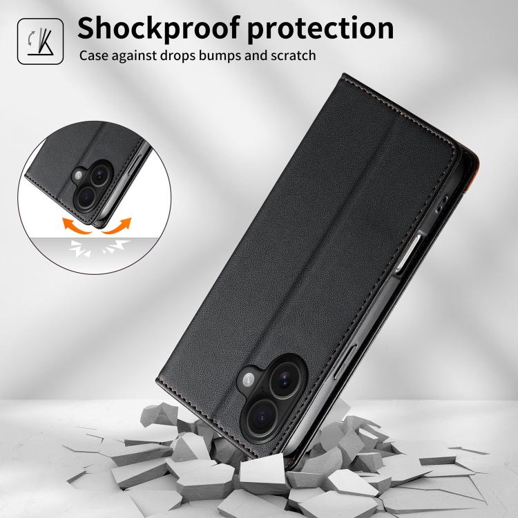 디에르펑 스플라이싱 강력 자석 RFID 비건 가죽 휴대폰 케이스, iPhone 16용, iPhone 15 Pro Max용, iPhone 15 Pro용, iPhone 15 Plus용, iPhone 15용, iPhone 14 Plus용, iPhone 14 / 13용, iPhone 14 Pro용