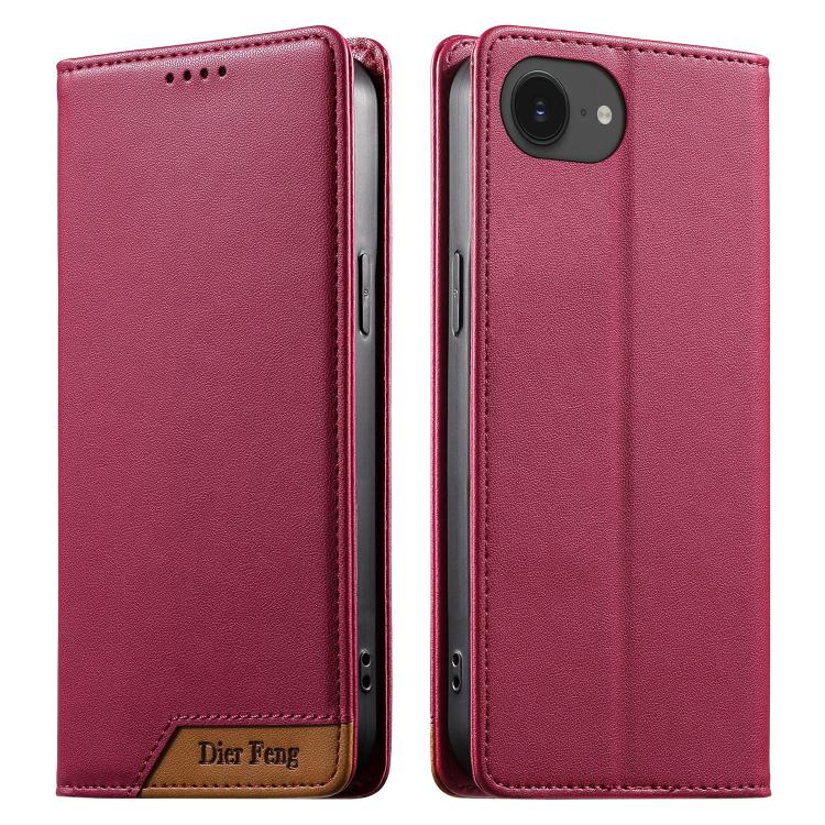 디에르펑 스플라이싱 강력 자석 RFID 비건 가죽 휴대폰 케이스, iPhone 17e / 16e용, iPhone 17 Pro Max용, iPhone 17 Pro용, iPhone 17용, iPhone Air용, iPhone 16 Pro Max용, iPhone 16 Pro용, iPhone 16 Plus용