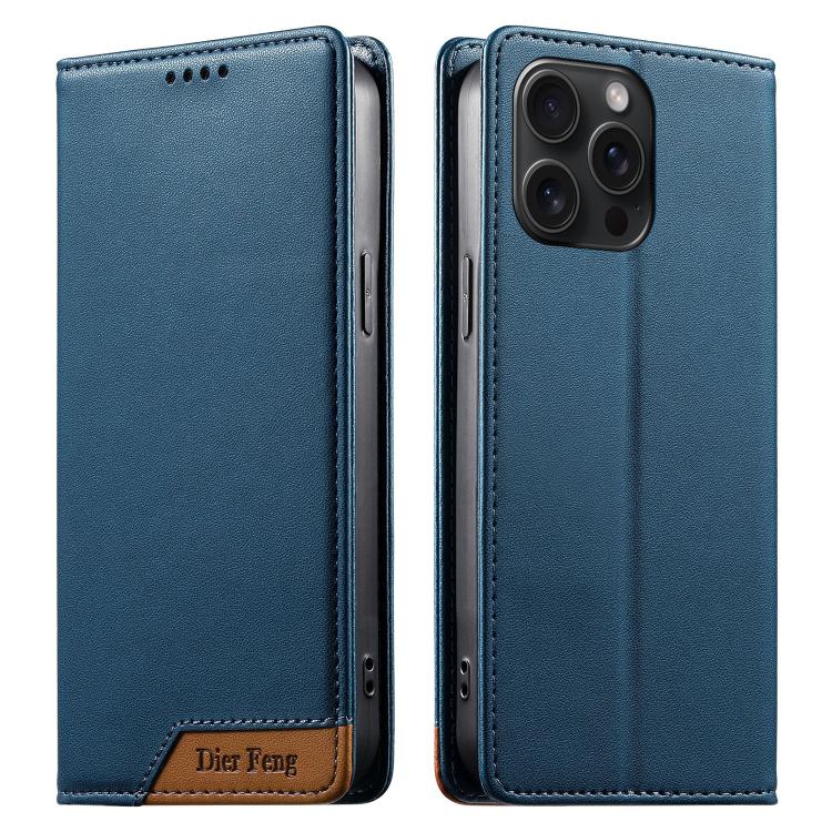 디에르펑 스플라이싱 강력 자석 RFID 비건 가죽 휴대폰 케이스, iPhone 16용, iPhone 15 Pro Max용, iPhone 15 Pro용, iPhone 15 Plus용, iPhone 15용, iPhone 14 Plus용, iPhone 14 / 13용, iPhone 14 Pro용