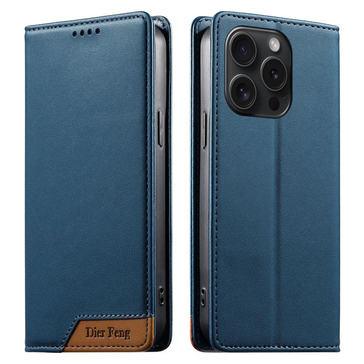 디에르펑 스플라이싱 강력 자석 RFID 비건 가죽 휴대폰 케이스, iPhone 16용, iPhone 15 Pro Max용, iPhone 15 Pro용, iPhone 15 Plus용, iPhone 15용, iPhone 14 Plus용, iPhone 14 / 13용, iPhone 14 Pro용