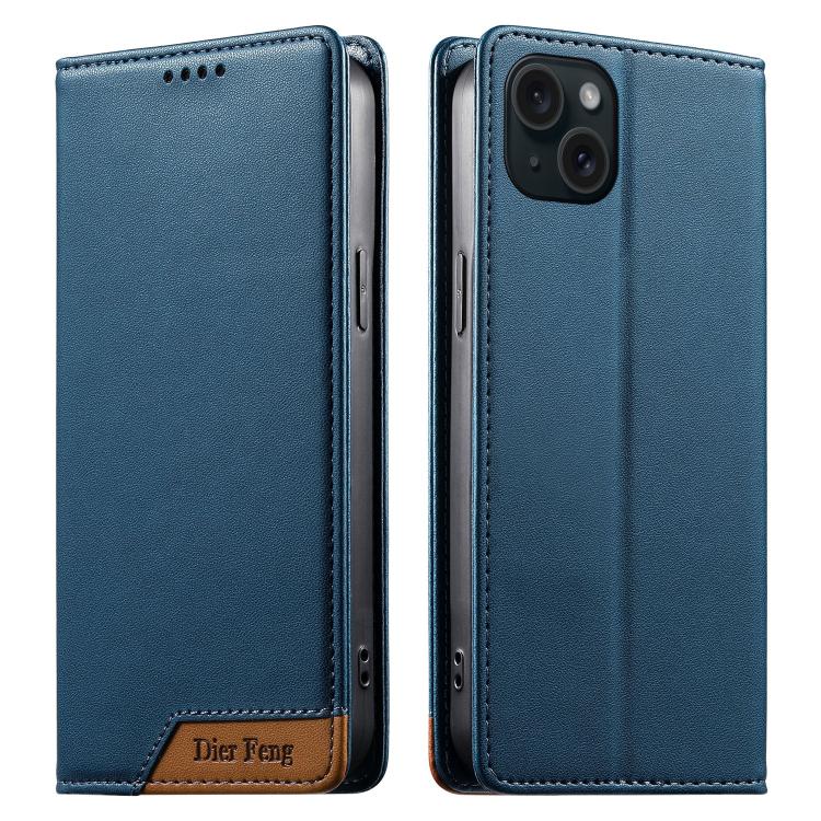 디에르펑 스플라이싱 강력 자석 RFID 비건 가죽 휴대폰 케이스, iPhone 16용, iPhone 15 Pro Max용, iPhone 15 Pro용, iPhone 15 Plus용, iPhone 15용, iPhone 14 Plus용, iPhone 14 / 13용, iPhone 14 Pro용