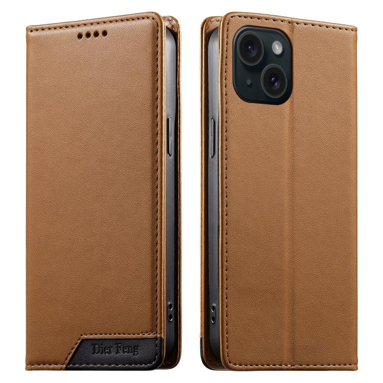 디에르펑 스플라이싱 강력 자석 RFID 비건 가죽 휴대폰 케이스, iPhone 16용, iPhone 15 Pro Max용, iPhone 15 Pro용, iPhone 15 Plus용, iPhone 15용, iPhone 14 Plus용, iPhone 14 / 13용, iPhone 14 Pro용