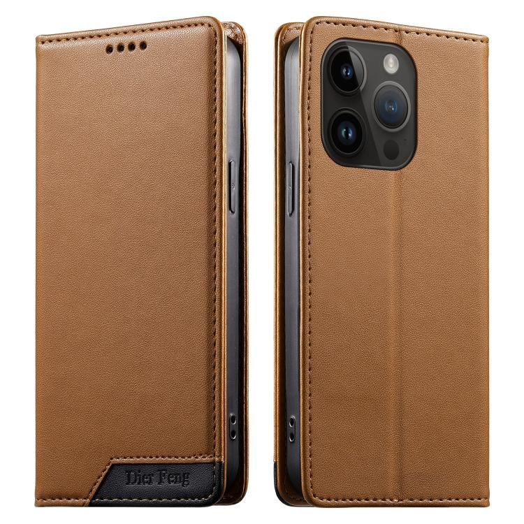 디에르펑 스플라이싱 강력 자석 RFID 비건 가죽 휴대폰 케이스, iPhone 16용, iPhone 15 Pro Max용, iPhone 15 Pro용, iPhone 15 Plus용, iPhone 15용, iPhone 14 Plus용, iPhone 14 / 13용, iPhone 14 Pro용