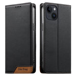 디에르펑 스플라이싱 강력 자석 RFID 비건 가죽 휴대폰 케이스, iPhone 16용, iPhone 15 Pro Max용, iPhone 15 Pro용, iPhone 15 Plus용, iPhone 15용, iPhone 14 Plus용, iPhone 14 / 13용, iPhone 14 Pro용