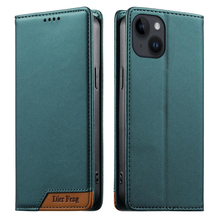 디에르펑 스플라이싱 강력 자석 RFID 비건 가죽 휴대폰 케이스, iPhone 16용, iPhone 15 Pro Max용, iPhone 15 Pro용, iPhone 15 Plus용, iPhone 15용, iPhone 14 Plus용, iPhone 14 / 13용, iPhone 14 Pro용