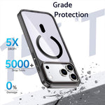 크리스탈 컬러풀 자석 휴대폰 케이스, iPhone 17 Pro Max용, iPhone 17 Pro용