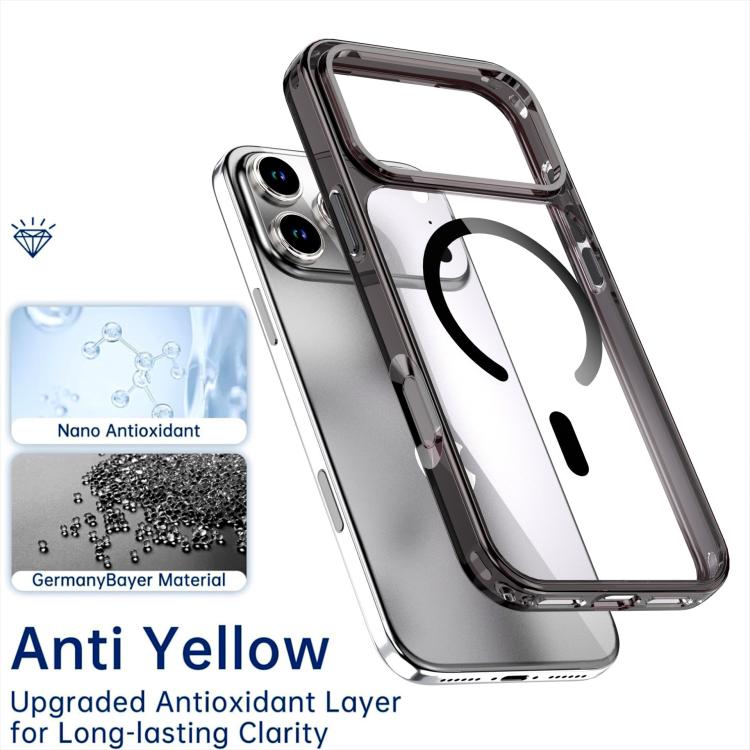 크리스탈 컬러풀 자석 휴대폰 케이스, iPhone 17 Pro Max용, iPhone 17 Pro용