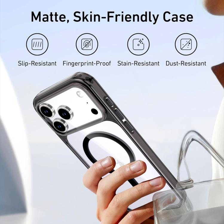 크리스탈 컬러풀 자석 휴대폰 케이스, iPhone 17 Pro Max용, iPhone 17 Pro용