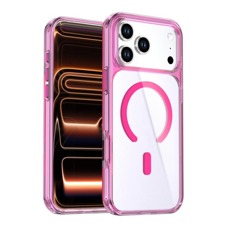 크리스탈 컬러풀 자석 휴대폰 케이스, iPhone 17 Pro Max용, iPhone 17 Pro용