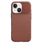 AI 카메라 버튼이 있는 테크 패브릭 텍스처 PC 자석 휴대폰 케이스, iPhone 15용, iPhone 14용, iPhone 14 Pro용, iPhone 14 Pro Max용, iPhone 13 Pro Max용, iPhone 13 Pro용, iPhone 13용