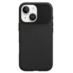 AI 카메라 버튼이 있는 테크 패브릭 텍스처 PC 자석 휴대폰 케이스, iPhone 15용, iPhone 14용, iPhone 14 Pro용, iPhone 14 Pro Max용, iPhone 13 Pro Max용, iPhone 13 Pro용, iPhone 13용