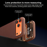 AI 카메라 버튼이 있는 테크 패브릭 텍스처 PC 자석 휴대폰 케이스, iPhone 15용, iPhone 14용, iPhone 14 Pro용, iPhone 14 Pro Max용, iPhone 13 Pro Max용, iPhone 13 Pro용, iPhone 13용