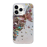 나비 무늬 은도금 PC 하이브리드 TPU 휴대폰 케이스, iPhone 12 mini용, iPhone 11 Pro Max용, iPhone 11용, iPhone 11 Pro용, iPhone XS / X용, iPhone XR용