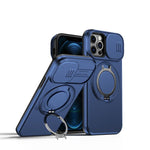 카메라 슬라이딩 쉴드 자석 회전 홀더 휴대폰 케이스, 아이폰 14 / 13, 아이폰 14 프로, 아이폰 14 프로 맥스, 아이폰 13 프로 맥스 / 12 프로 맥스, 아이폰 13 프로, 아이폰 12 / 12 프로용