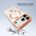 투톤 PC 하이브리드 TPU 자석 휴대폰 케이스, iPhone 12 / 12 Pro용, iPhone 12 Pro Max용