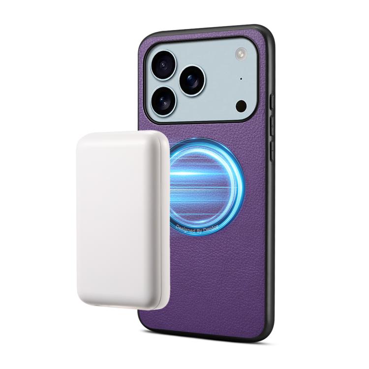 Denior A08 PU 비건 가죽 송아지 가죽 질감 자석 휴대폰 케이스, 아이폰 17 프로 맥스용, 아이폰 17 프로용, 아이폰 17용, 아이폰 에어용