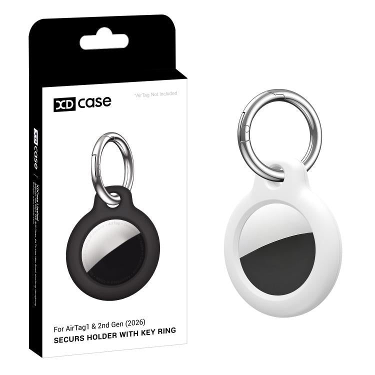 XDcase 단색 하드 PC 보호 케이스 키 링 포함, 1개 (블랙), 1개 (화이트), 1개 (로즈 레드), 1개 (블루), 1개 (핑크), 1개 (아미 그린)
