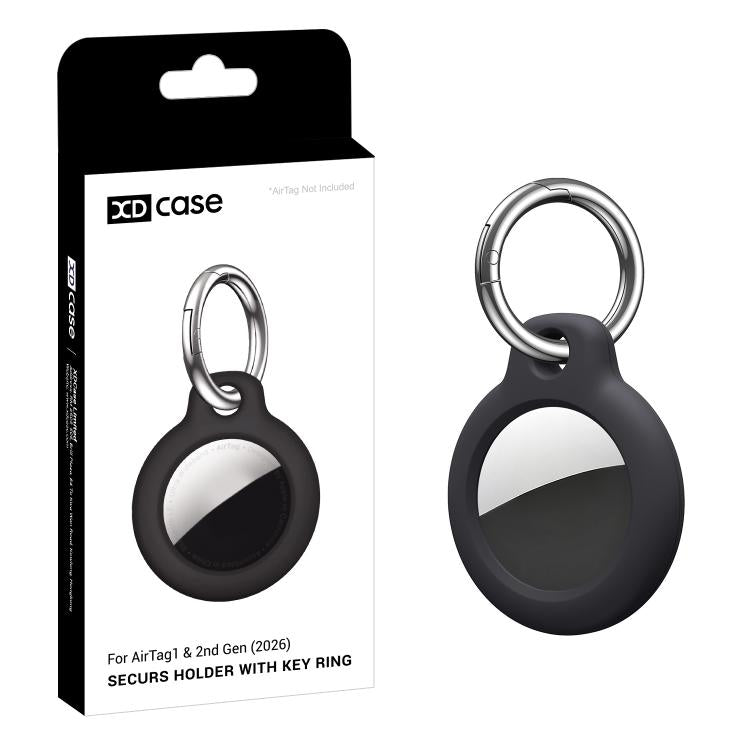 XDcase 단색 하드 PC 보호 케이스 키 링 포함, 1개 (블랙), 1개 (화이트), 1개 (로즈 레드), 1개 (블루), 1개 (핑크), 1개 (아미 그린)
