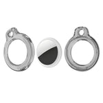 XDcase 반투명 하드 PC 보호 케이스 키 링 포함, 1개 (투명 블랙), 1개 (투명), 1개 (투명 레드), 1개 (투명 블루), 1개 (투명 핑크), 1개 (투명 그린)