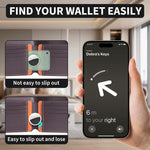 XDcase 초슬림 지갑 카드 디자인 TPU 보호 케이스, AirTag 2세대 / 1세대용