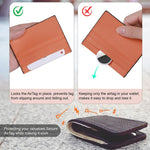 XDcase 초슬림 지갑 카드 디자인 TPU 보호 케이스, AirTag 2세대 / 1세대용