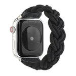 탄력성 짜임 시계줄 Apple Watch 시리즈 6 & SE & 5 & 4 40mm / 3 & 2 & 1 38mm용, 160mm