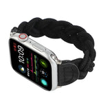 탄력성 짜임 시계줄 Apple Watch 시리즈 6 & SE & 5 & 4 40mm / 3 & 2 & 1 38mm용, 160mm