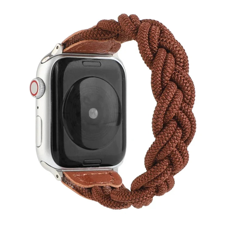 탄력성 짜임 시계줄 Apple Watch 시리즈 6 & SE & 5 & 4 40mm / 3 & 2 & 1 38mm용, 160mm