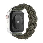 탄력성 짜임 시계줄 Apple Watch 시리즈 6 & SE & 5 & 4 40mm / 3 & 2 & 1 38mm용, 160mm