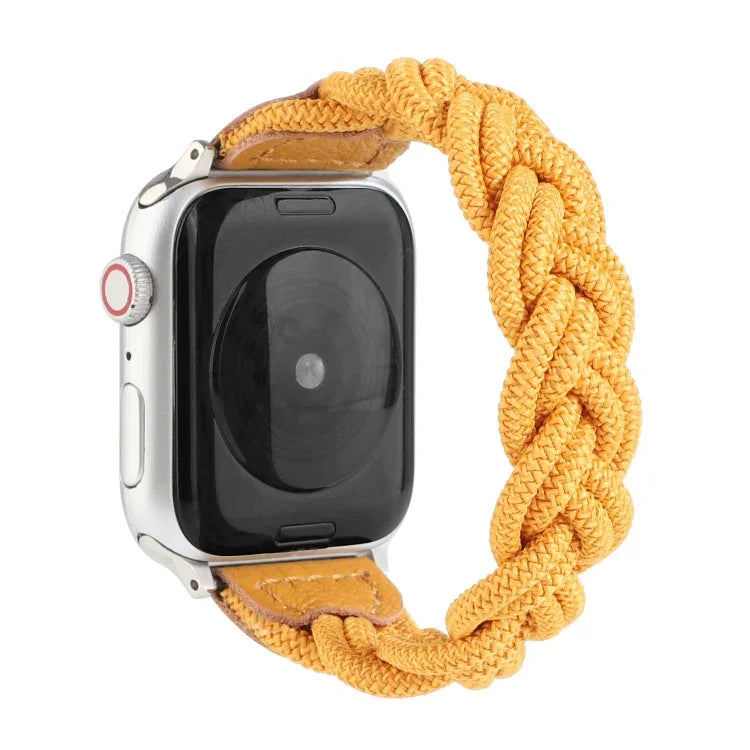 탄력성 짜임 시계줄 Apple Watch 시리즈 6 & SE & 5 & 4 40mm / 3 & 2 & 1 38mm용, 160mm