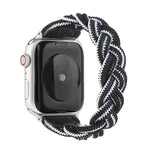 탄력성 짜임 시계줄 Apple Watch 시리즈 6 & SE & 5 & 4 40mm / 3 & 2 & 1 38mm용, 160mm