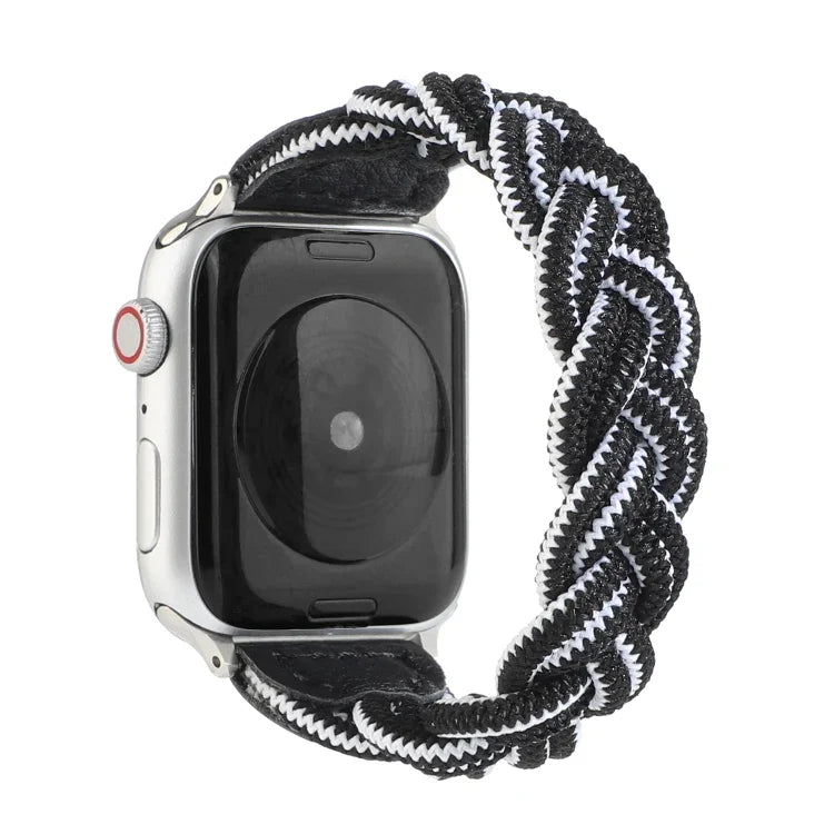 탄력성 짜임 시계줄 Apple Watch 시리즈 6 & SE & 5 & 4 40mm / 3 & 2 & 1 38mm용, 160mm