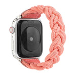 탄력성 짜임 시계줄 Apple Watch 시리즈 6 & SE & 5 & 4 44mm / 3 & 2 & 1 42mm용, 160mm