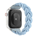 탄력성 짜임 시계줄 Apple Watch 시리즈 6 & SE & 5 & 4 44mm / 3 & 2 & 1 42mm용, 160mm