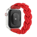 탄력성 짜임 시계줄 Apple Watch 시리즈 6 & SE & 5 & 4 44mm / 3 & 2 & 1 42mm용, 160mm
