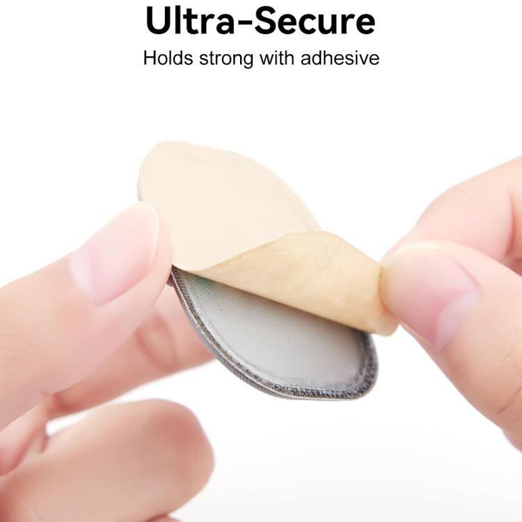XDcase 탄력성 원단 뒷면 접착 카드 디자인 보호 케이스, AirTag 2세대 / 1세대용
