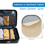 XDcase 탄력성 원단 뒷면 접착 카드 디자인 보호 케이스, AirTag 2세대 / 1세대용