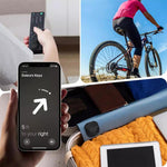 XDcase 탄력성 원단 뒷면 접착 카드 디자인 보호 케이스, AirTag 2세대 / 1세대용