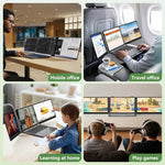 Blackview DCM8 Pro 14-17.3인치 노트북용 15.3인치 듀얼 스크린 휴대용 확장 모니터