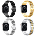메탈 5바트 교체용 스틸 스트랩 시계줄, Apple Watch Ultra 49mm / 시리즈 8&7 45mm / SE 2&6&SE&5&4 44mm / 3&2&1 42mm용, Apple Watch 시리즈 8&7 41mm / SE 2&6&SE&5&4 40mm / 3&2&1 38mm용