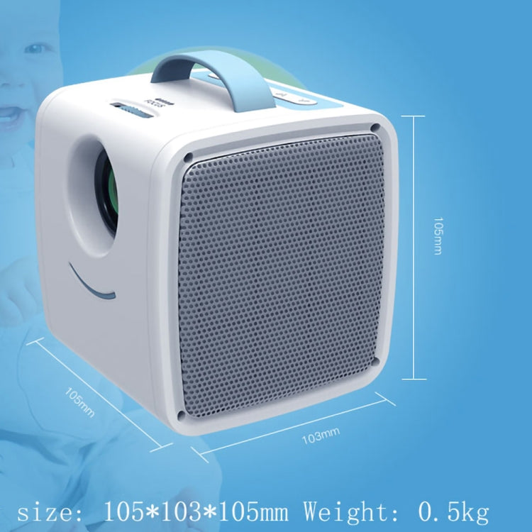 Q2 LED 1080P 미니 휴대용 프로젝터 어린이용 프로젝터, EU 플러그, US 플러그, UK 플러그, AU 플러그