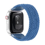 나일론 + 가죽 꼬임 시계줄, Apple Watch 시리즈 6 & SE & 5 & 4 40mm / 3 & 2 & 1 38mm용, S, M, L