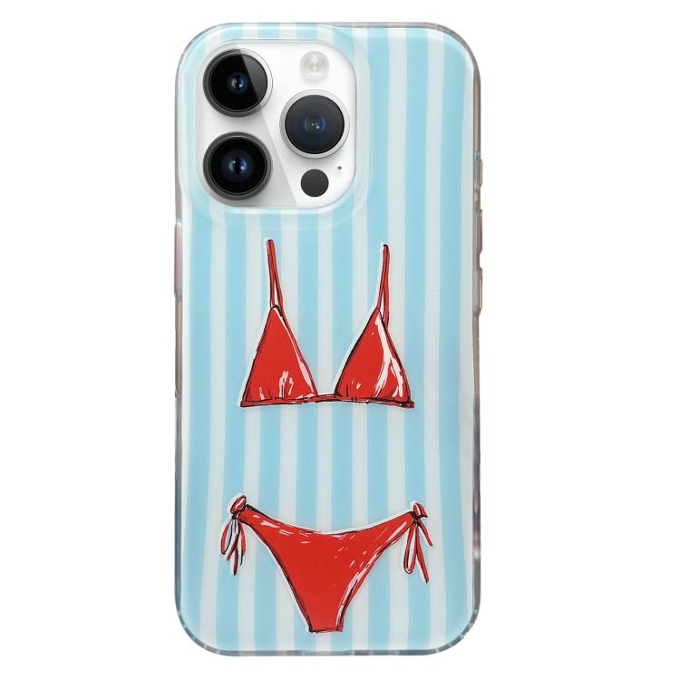 Double Layer Frosted Pattern TPU Phone Case, For iPhone 14 Pro Max, For iPhone 13