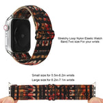 에스닉 스타일 버클 시계줄, Apple Watch 시리즈 6 & SE & 5 & 4 40mm / 3 & 2 & 1 38mm용, Apple Watch 시리즈 7 41mm / 6 & SE & 5 & 4 40mm / 3 & 2 & 1 38mm용